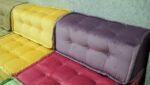 Corner Floor Sofa With Back Support, Modular Large Cushion - Image 2