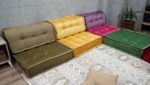 Corner Floor Sofa With Back Support, Modular Large Cushion - Image 5