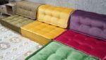 Corner Floor Sofa With Back Support, Modular Large Cushion - Image 9