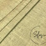 Antique Beige Linen Look Fabric
