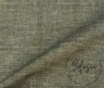 Antique Green Linen Look Fabric - Image 3
