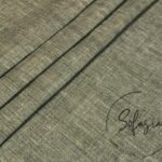 Antique Green Linen Look Fabric