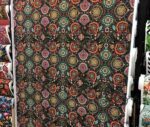 Authentic Mandala Flower Patterned Drape and Curtain Fabric - Image 3