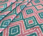 Baklava Ikat Patterned Curtain and Sofa Fabric - Image 4
