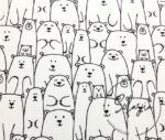 Bears Patterned Children's Fabric - Image 3