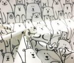 Bears Patterned Children's Fabric - Image 5