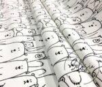 Bears Patterned Children's Fabric - Image 6