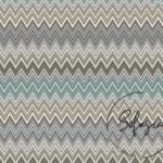 Beige Color Gradient Zigzag Fabric