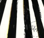 Black and White Antique Striped Fabric - Image 5