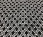 Black and White Baklava Plus Patterned Fabric - Image 4