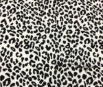 Black and White Leopard Patterned Sofa and Curtain Fabric - Image 3