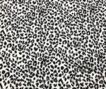 Black and White Leopard Patterned Sofa and Curtain Fabric