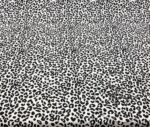 Black and White Leopard Patterned Sofa and Curtain Fabric - Image 4