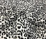 Black and White Leopard Patterned Sofa and Curtain Fabric - Image 5