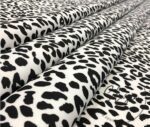 Black and White Leopard Patterned Sofa and Curtain Fabric - Image 6
