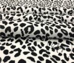 Black and White Leopard Patterned Sofa and Curtain Fabric - Image 8