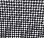 Black and White Small Houndstooth Pattern Fabric - Image 4