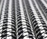 Black and White Small Houndstooth Pattern Fabric - Image 8