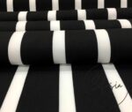 Black and White Striped Fabric - Image 7