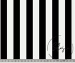 Black and White Striped Fabric, Sofa and Curtain Fabric - Image 4