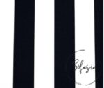 Black and White Thick Vertical Striped Background Curtain and Sofa Fabric - Image 3