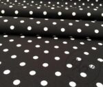 Black Background Small Dot Fabric - Image 7