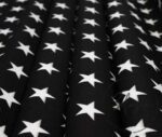 Black Fabric with White Stars - Image 4