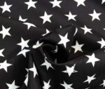 Black Fabric with White Stars - Image 7