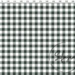 Black Mulberry Small Gingham Patterned Fabric