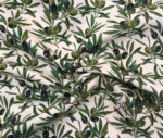 Black Olive Patterned Sofa and Curtain Fabric - Image 3