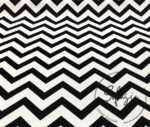 Black White Zigzag Upholstery Fabric - Image 4