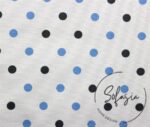 Blue Gray Fabric with Small Poles (Curtain and Sofa Fabrics) - Image 3