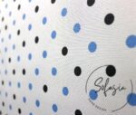 Blue Gray Fabric with Small Poles (Curtain and Sofa Fabrics) - Image 5