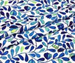 Blue Love Ladder Patterned Fabric - Image 3