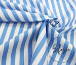 Blue Striped Fabric, Curtain and Sofa Fabric - Image 3