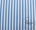 Blue Striped Fabric, Curtain and Sofa Fabric - Image 5