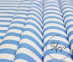 Blue Striped Fabric, Curtain and Sofa Fabric - Image 6