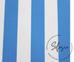 Blue Thick Striped Fabric - Image 4