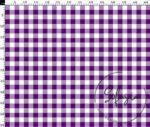 Blueberry Small Gingham Pattern Fabric