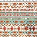 Bohemian Ethnic Patterned Curtain Fabric