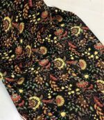 Brown Tapestry Patterned Cushion Fabric - Image 3