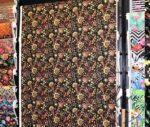 Brown Tapestry Patterned Cushion Fabric