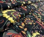 Brown Tapestry Patterned Cushion Fabric - Image 7