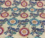 Burlap Backdrop Ethnic Mandala Patterned Fabric - Image 3