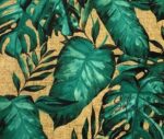 Burlap Backdrop Turquoise Dedebase Patterned Fabric - Image 3