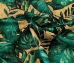 Burlap Backdrop Turquoise Dedebase Patterned Fabric - Image 5