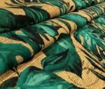 Burlap Backdrop Turquoise Dedebase Patterned Fabric - Image 6