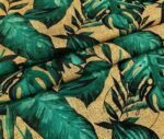 Burlap Backdrop Turquoise Dedebase Patterned Fabric - Image 7