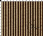 Burlap Ground Brown 2x2 Stripe Patterned Fabric