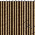 Burlap Ground Brown 2x2 Stripe Patterned Fabric